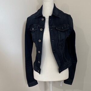 AG Adriano Goldschmied Dark Blue Jean Jacket
